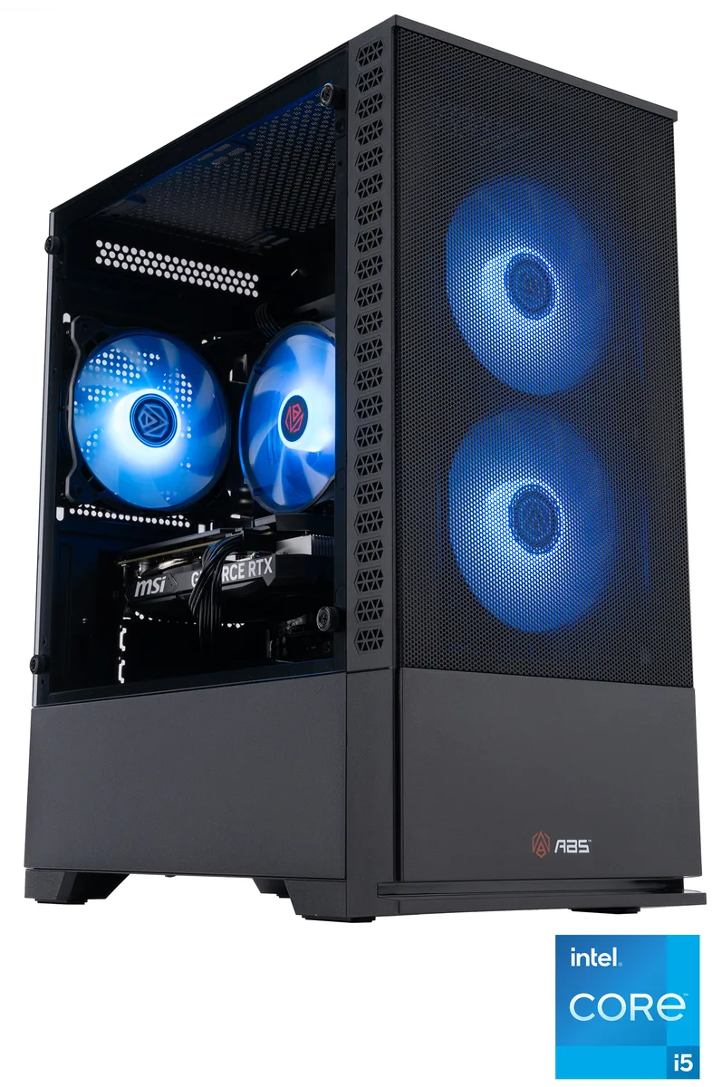 ABS ABS Cyclone Aqua CA14400F4060#580 gaming PC i5-14400F RTX 4060 32GB DDR4 1TB — product photo