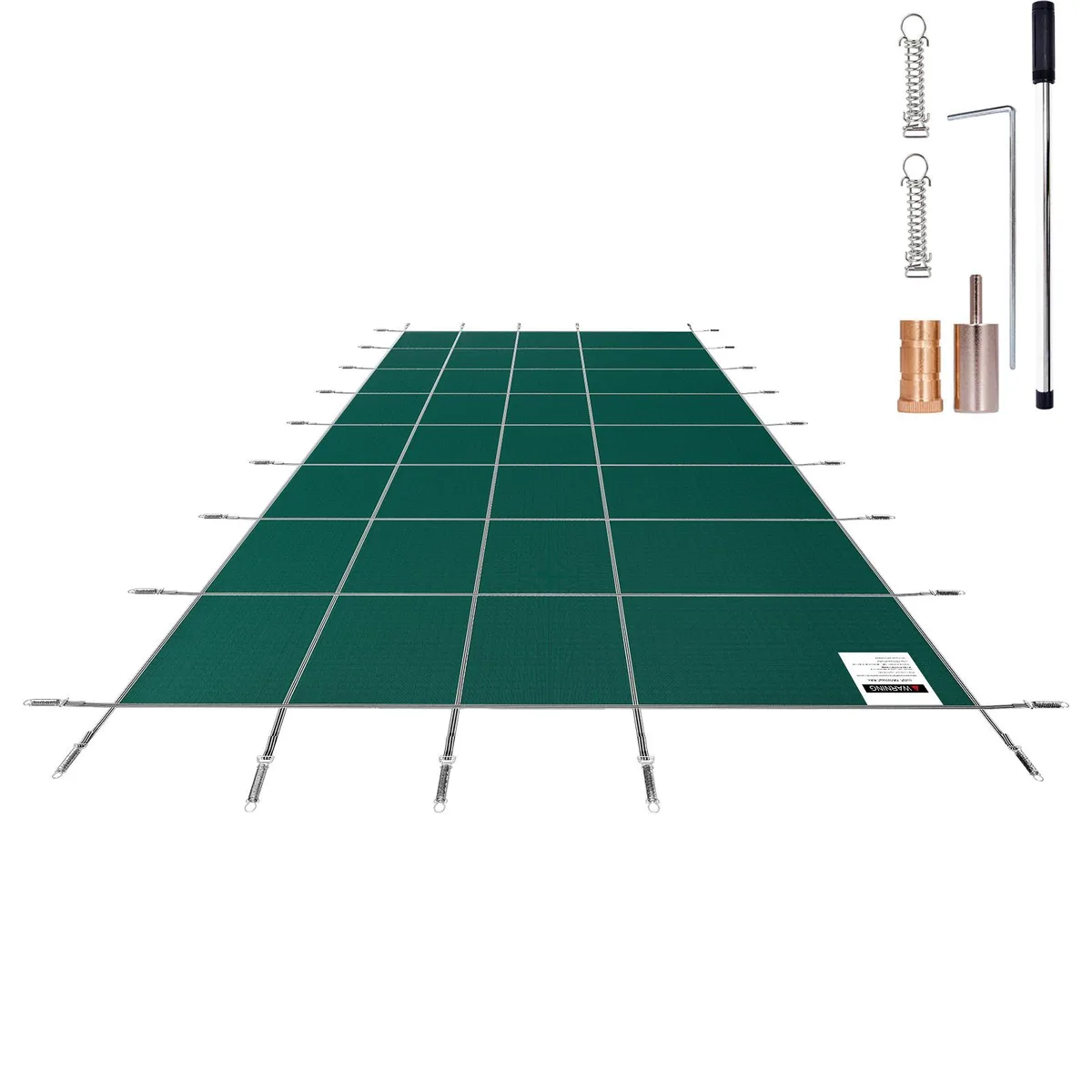 VEVOR VEVOR Pool Safety Cover 16x32ft Rectangle Inground Green — product photo