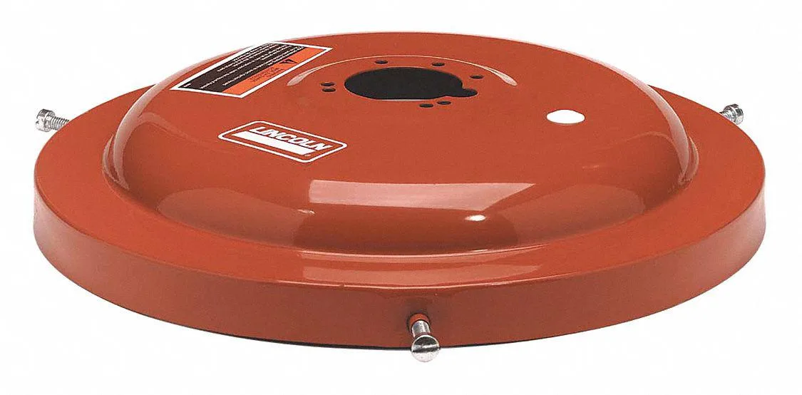 Lincoln Lincoln 46007 16 gal Steel Red Drum Cover — product photo