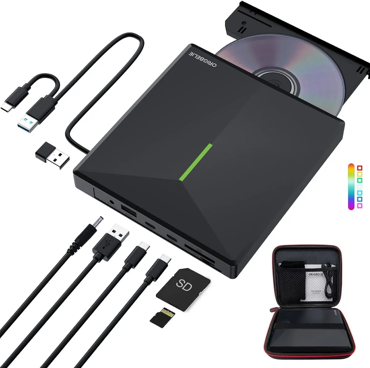 FANTEC FANTEC External CD DVD Drive Blu-ray Player — product photo