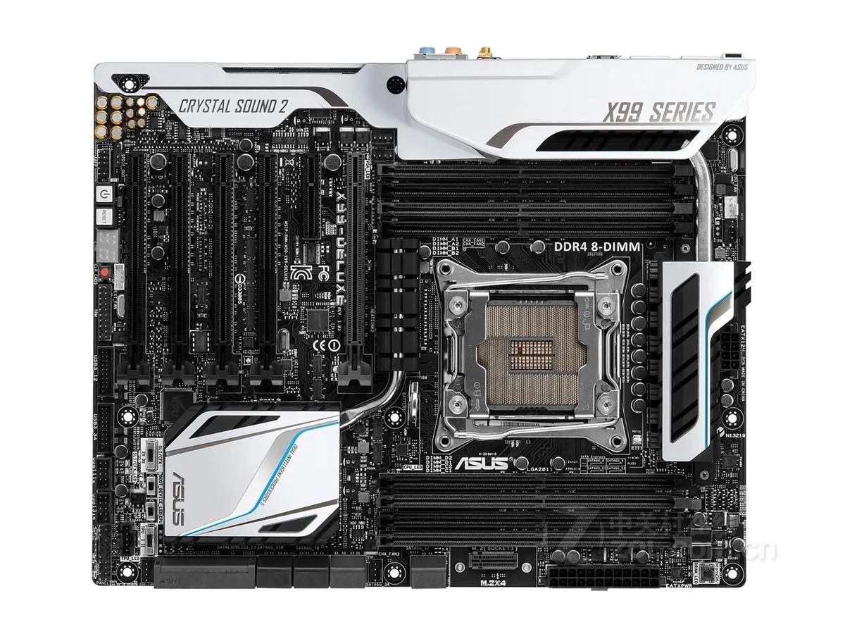 ASUS ASUS X99-DELUXE Intel X99 LGA 2011-3 DDR4 64GB ATX Motherboard — product photo