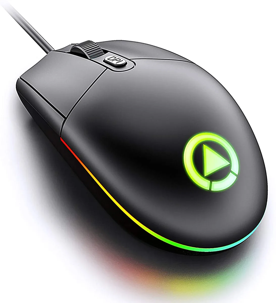IHDAPP IHDAPP 1600 DPI Wired Optical Gaming Mouse Black — product photo