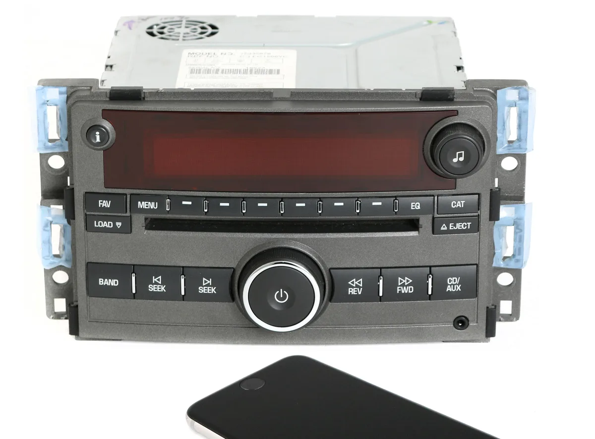1 Factory Radio 1 Factory Radio 15835878 Receiver AM FM 6 Disc Aux Bluetooth — product photo