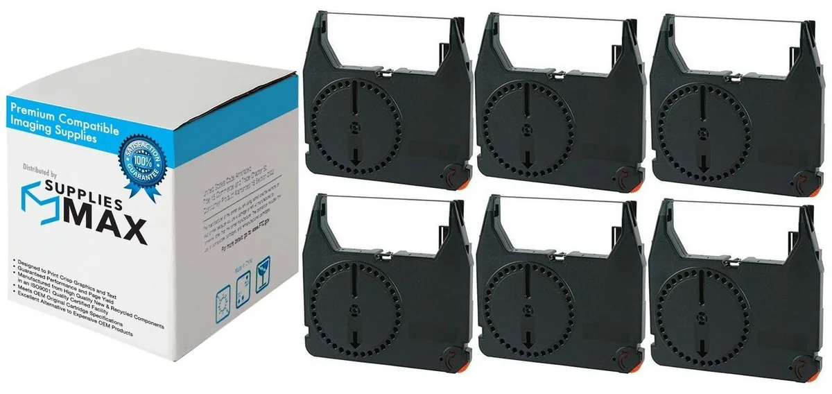 SuppliesMax SuppliesMax IBM 1380999 Correctable Ribbon 6 Pack — product photo
