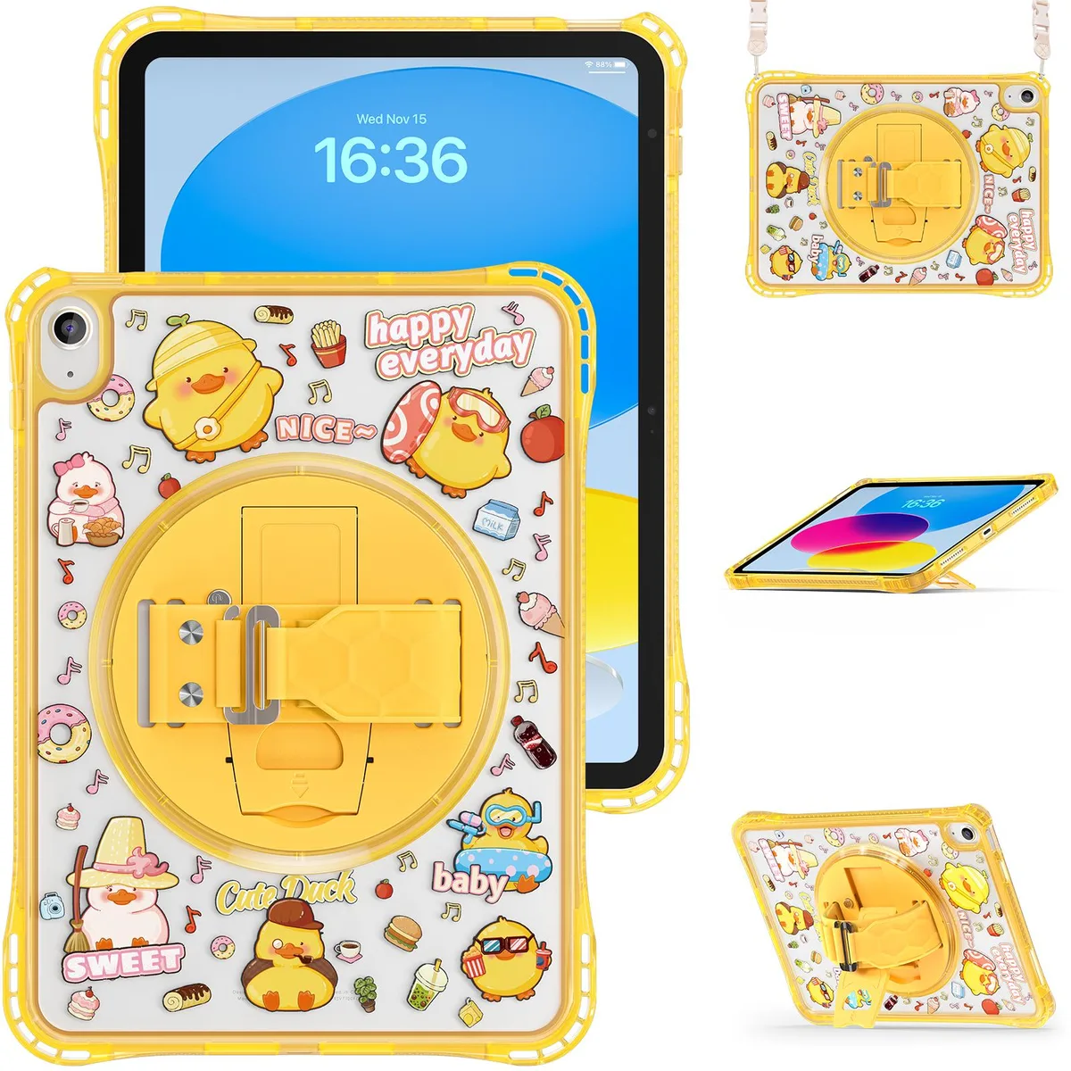 Werleo Werleo A3354 iPad 10th/11th Gen 10.9/11" Case Yellow — product photo