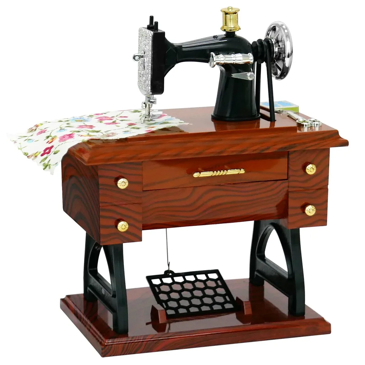 Avid SY-A0023 Mini Music Box Wood Grain 13 x 8 x 16cm — product photo