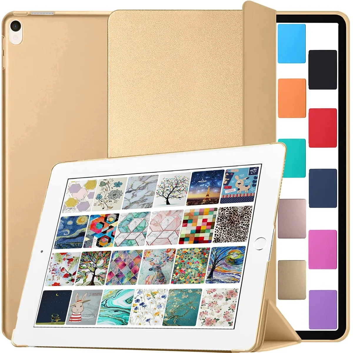 Astro Gaming Astro Gaming iPad Pro 12.9 2 Gen 2017 Transparent Back Case Gold — product photo
