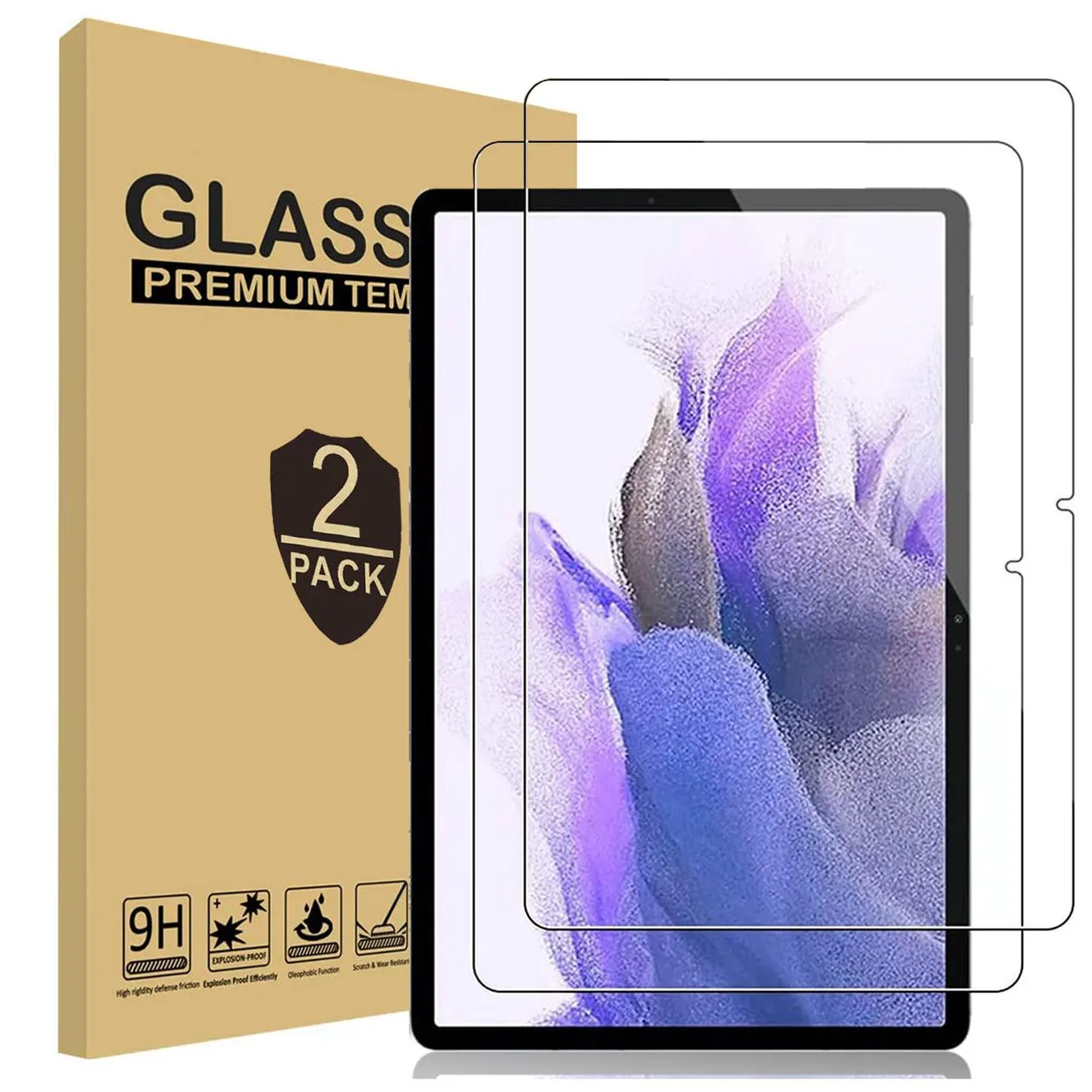 anicestore anicestore SM-X400/X406B Tempered Glass Screen Protector 2 Pack — product photo
