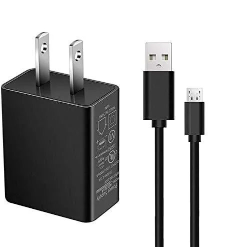 KEHIPI KEHIPI FX2U-050200U USB charger 5V 2A micro-USB 5ft black — product photo