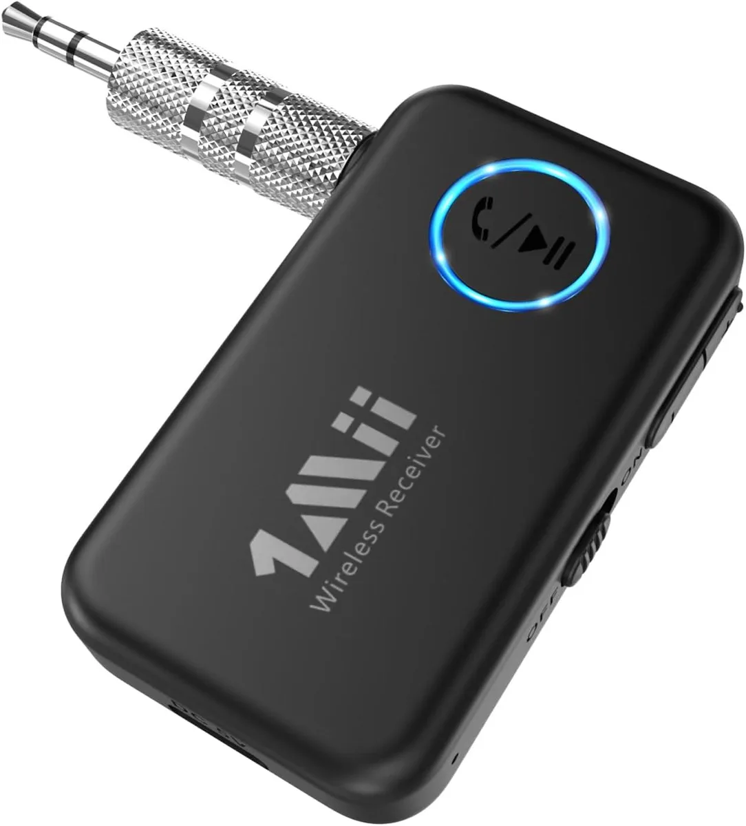 EDIMAX EDIMAX Bluetooth 5.3 Music Receiver Aux Adapter 16H Battery — product photo