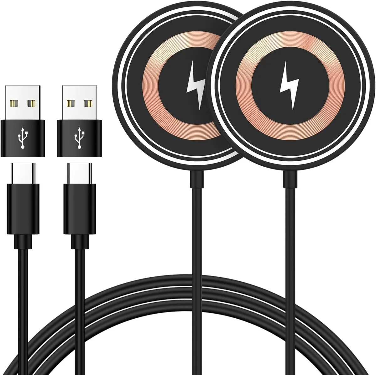 Luisport Luisport Magnetic Wireless Charger Pad 15W 2-Pack — product photo