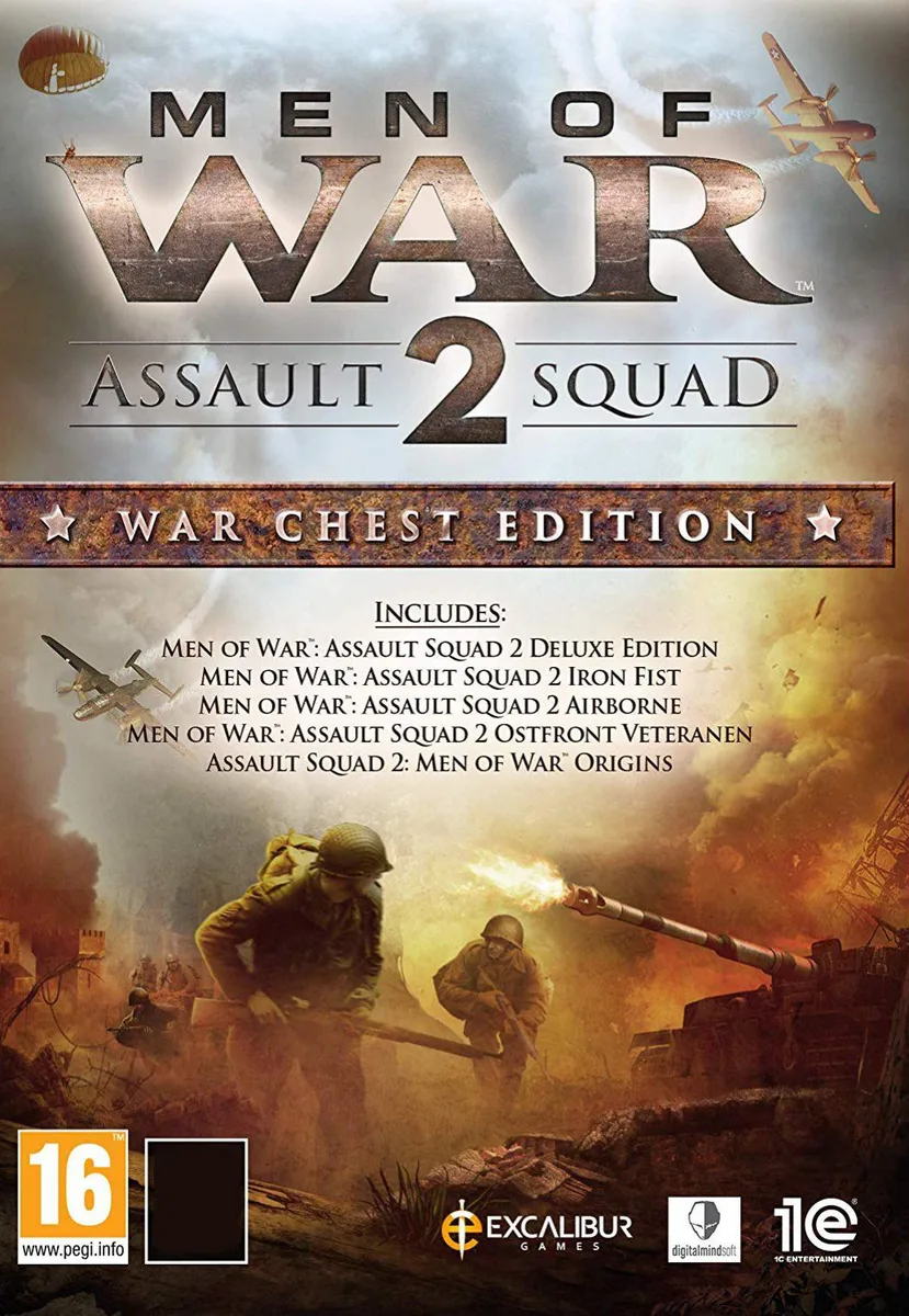1C Publishing EU 1C Publishing EU 52401 Men of War: Assault Squad 2 War Chest Edition downloadable game — product photo