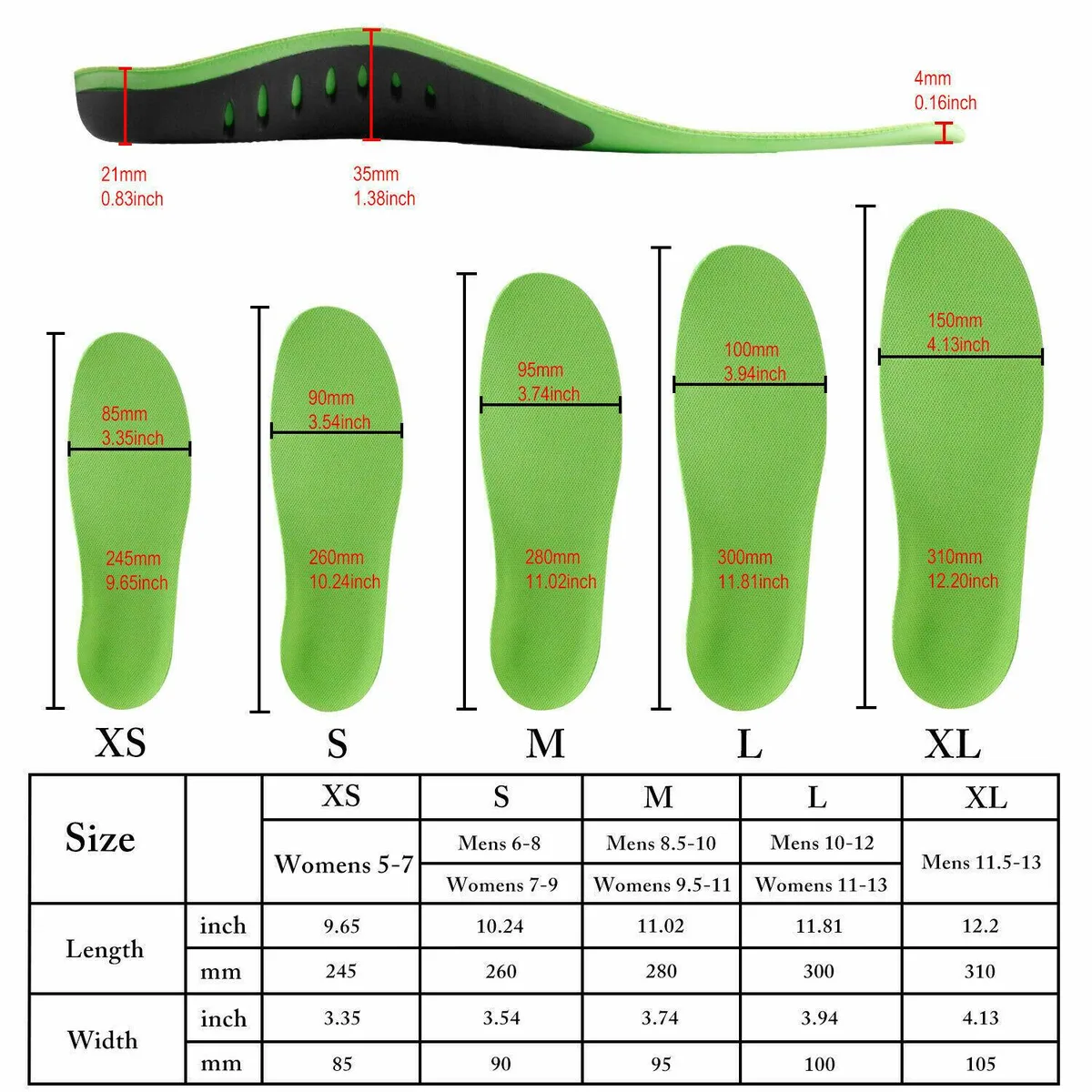 The Perfect Part The Perfect Part Golf Street Shoes Black Size 3 Medium Width 1.38" Arch — product photo