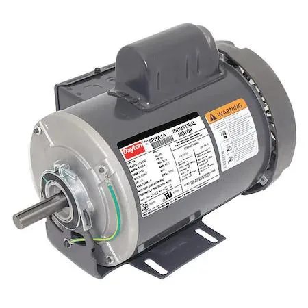 Dayton Dayton 5PHA1A Capacitor-Start Motor 1/4 hp 115/230V AC 56 Frame 450 RPM — product photo