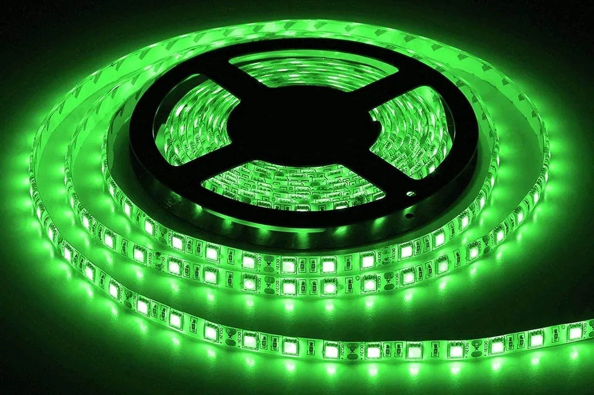 Vetroo Vetroo Green LED Strip Light 5m 300 LEDs/M 12V SMD 3528 — product photo