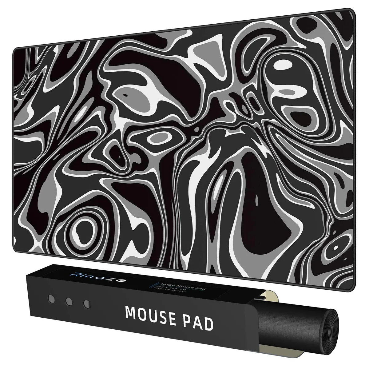 Rinaze UC-MP94-FS1 Mouse Pad 35.4 x 15.7 in Silver — product photo