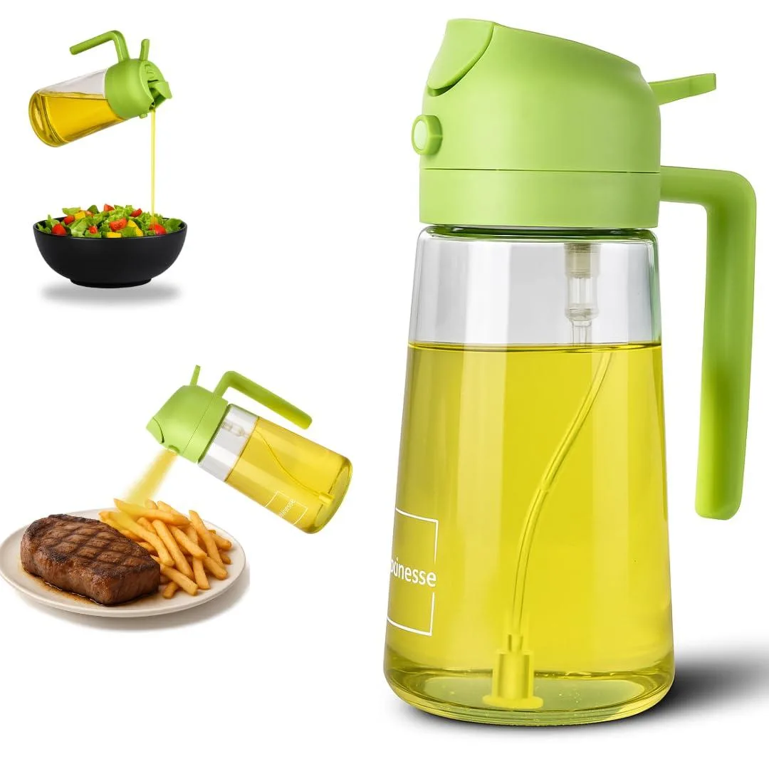  Metra 2 in 1 Oil Dispenser Sprayer 16oz 470ml Green — product photo