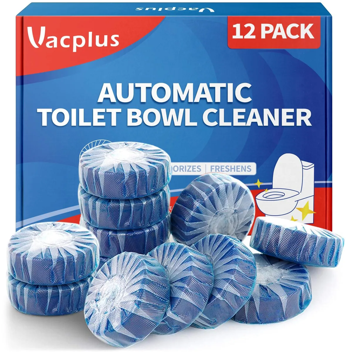  Metra USVA165BU-12 Automatic Toilet Bowl Cleaner Tablets 12 Pack — product photo
