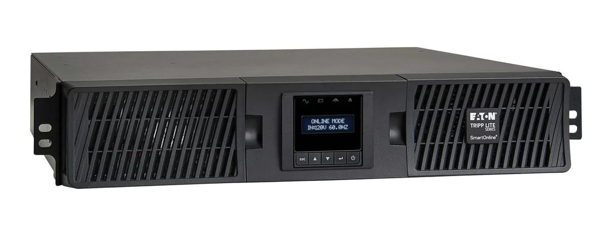 Tripp Lite Tripp Lite SmartOnline SU750RTXLCD2UN 750VA 675W 120V Double-Conversion UPS 8 Outlets 2U Rack/Tower — product photo