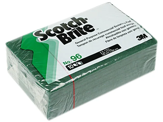 Scotch-Brite Scotch-Brite 96CC Green Scouring Pad 10 Pack Cleaning — product photo