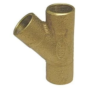 Nibco, Inc. Nibco, Inc. 749 3/4 Cast Bronze Wye Trap 45 Deg CxCxC — product photo