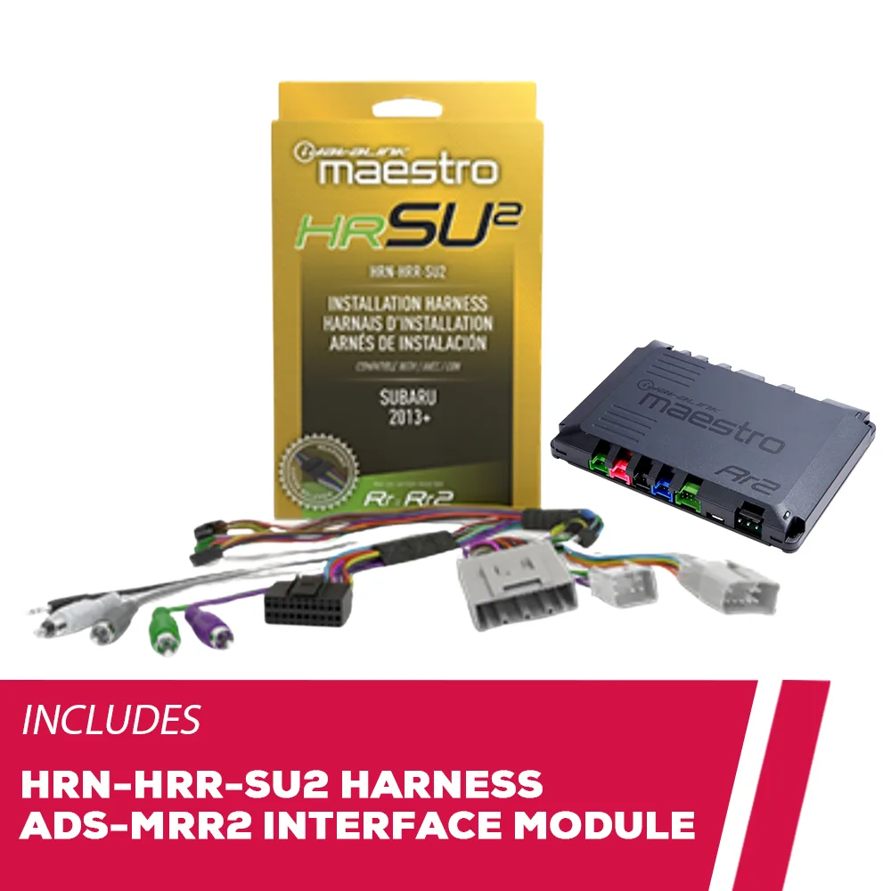 iDatalink iDatalink HRN-HRR-SU2 Radio Replacement Harness with ADS-MRR2 Module — product photo