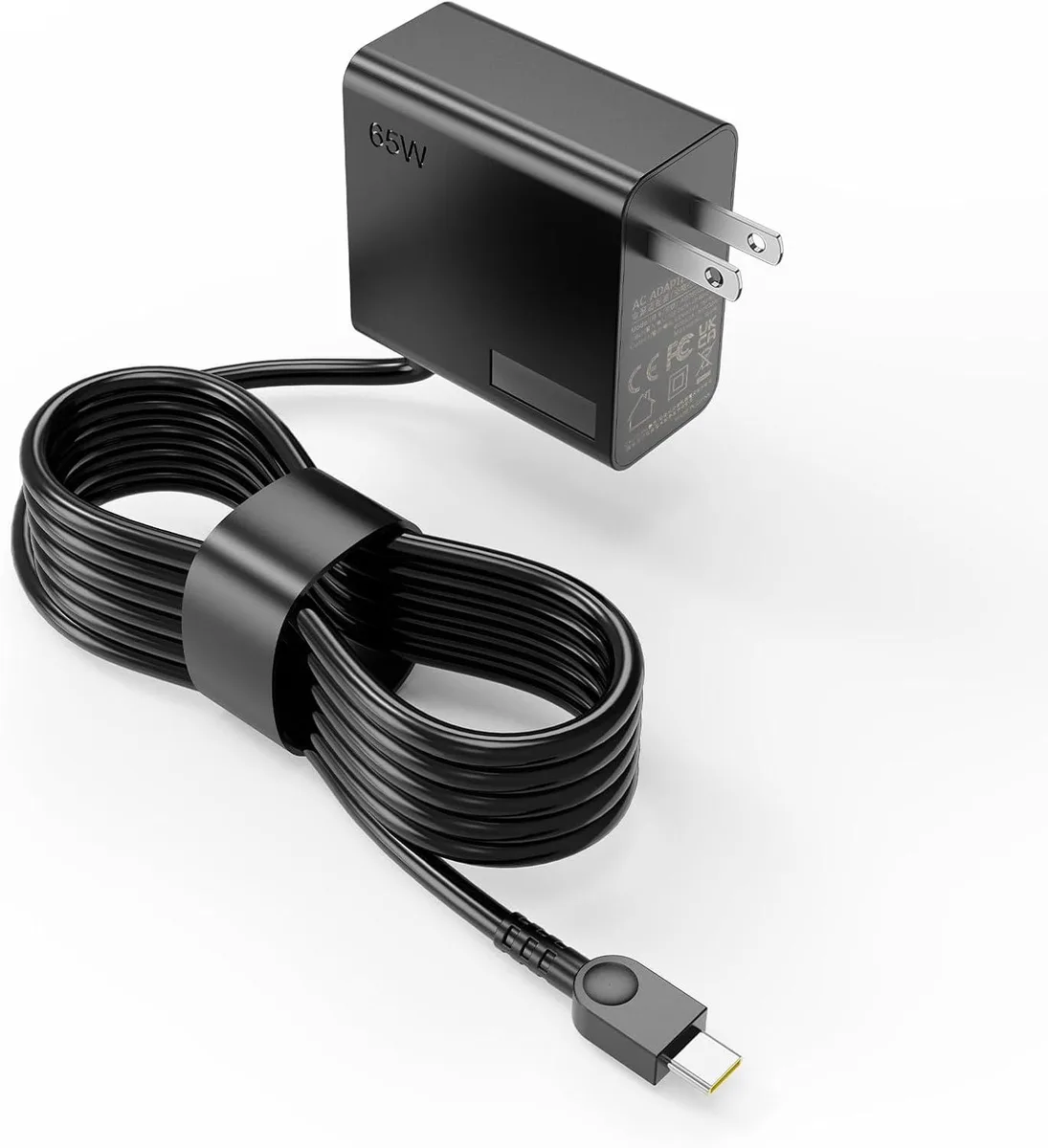 FLEANE FLEANE Slim 65W USB-C AC Charger Thinkpad Yoga IdeaPad Supply — product photo