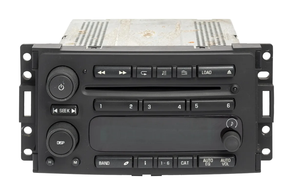 1 Factory Radio 1 Factory Radio 15783685 AM FM 6 Disc CD Player Console Mounted Radio — product photo