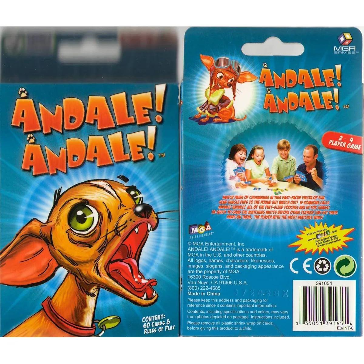 MGA Entertainment MGA Entertainment Andale Andale Card Game 60 Cards — product photo
