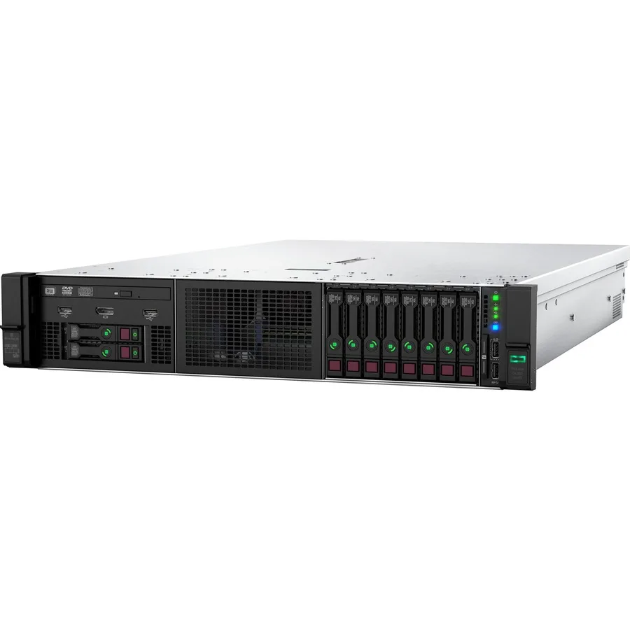 HPE HPE ProLiant DL380 G10 2U Rack Server 1 x Xeon 4208 2.10 GHz 32 GB RAM 12 LFF 2 x 800 W P20172-B21 — product photo