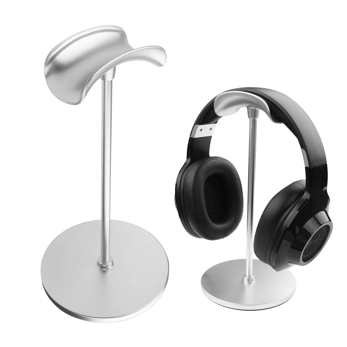  YAODHAOD ER1135 Headphone Stand Aluminum Silver — product photo