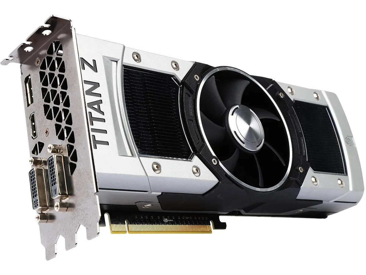 NVIDIA NVIDIA GeForce GTX TITAN Z 12GB GDDR5 graphics card - OEM — product photo