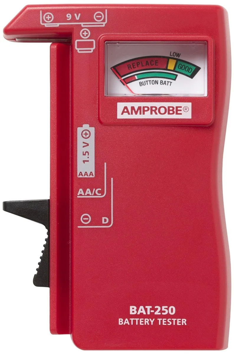 Amprobe Amprobe BAT-250 Battery Tester 1.5–9 V Analog — product photo
