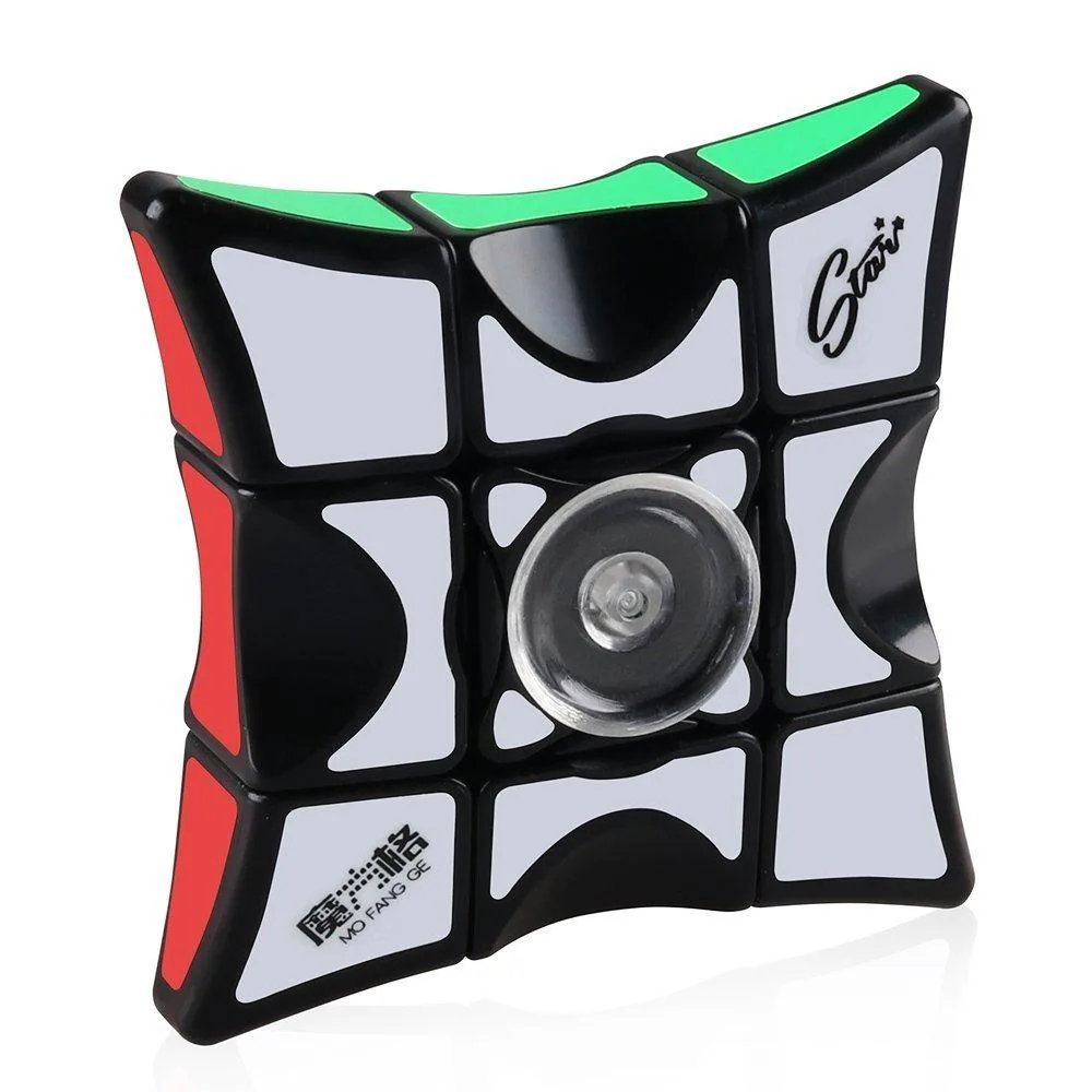 QY TOYS Mofangge 1x3x3 Floppy Cube Fidget Spinner 10 Steel Balls — product photo