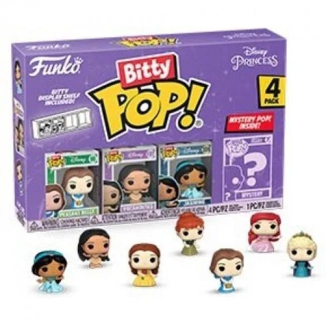 Funko Funko Bitty POP! Disney Princess Belle 4-Pack 73028 game — product photo