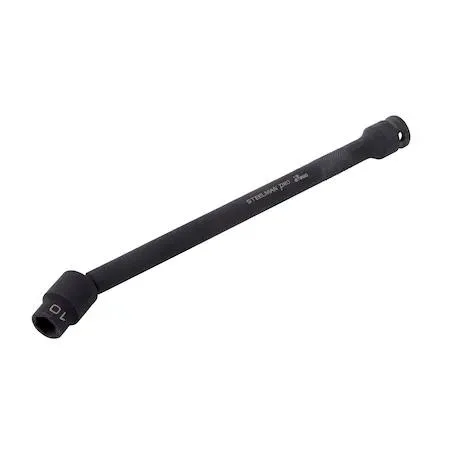 Steelman 97890 10mm swivel impact socket 9 inch extension black oxide finish