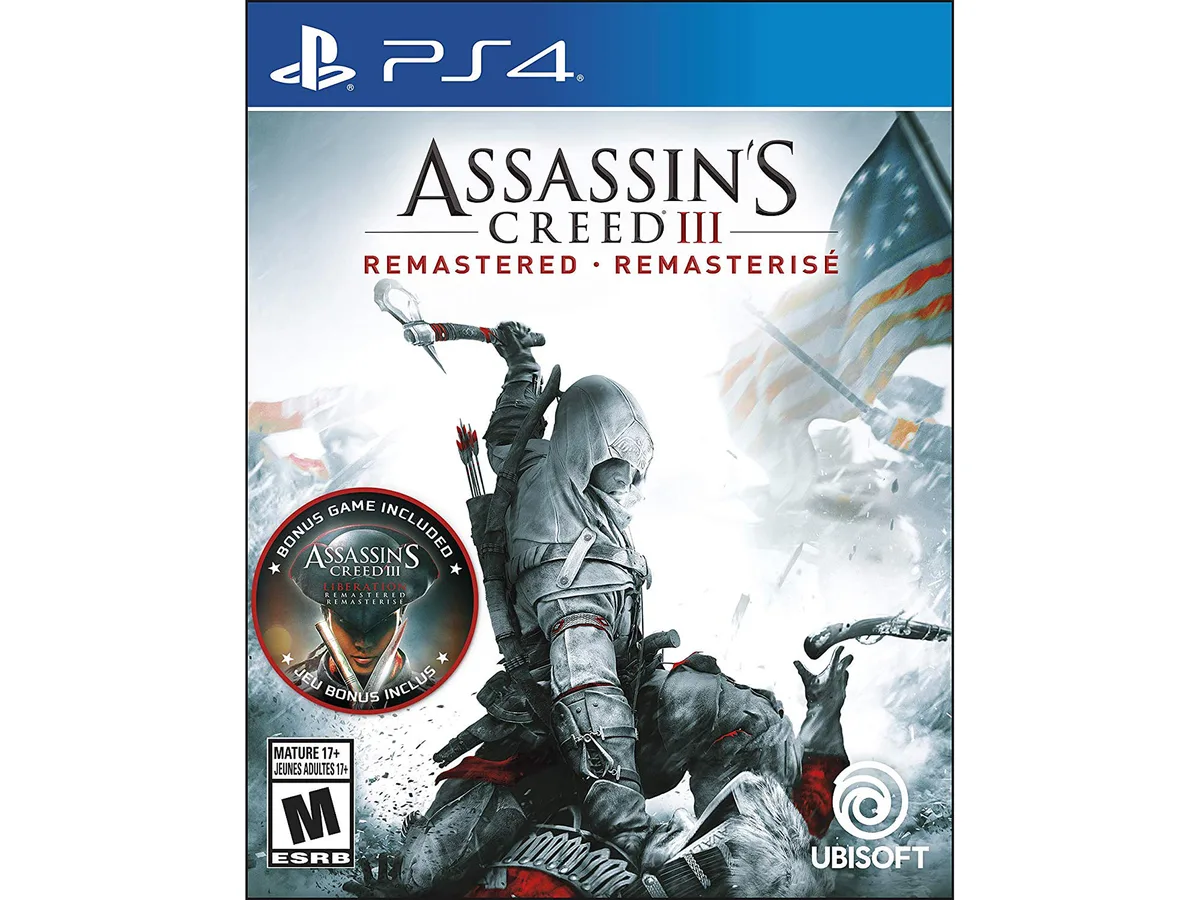 Ubisoft Ubisoft Assassin's Creed III Remastered PS4 Video Game — product photo