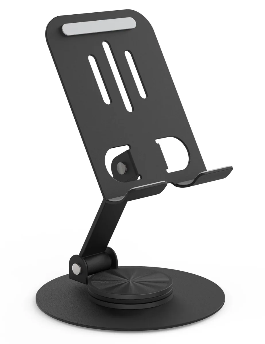HZZADZXW Samsung Gala Phone Mount Black ZA001 360° Rotation 180° Tilt 4-10 Inch Compatibility — product photo