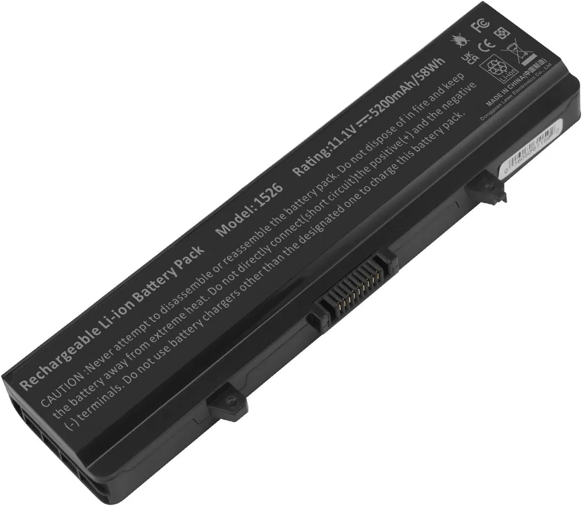 PISKEKAT PISKEKAT 5200mAh 6-cell 11.1V laptop battery for Dell Inspiron 1525 1526 1545 1546 1440 1750 Vostro 500 — product photo