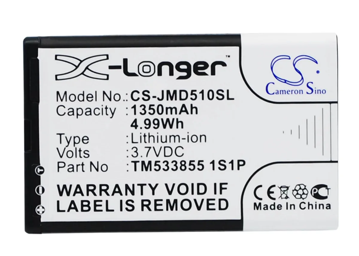 Cameron Sino MD-51W replacement battery pack new