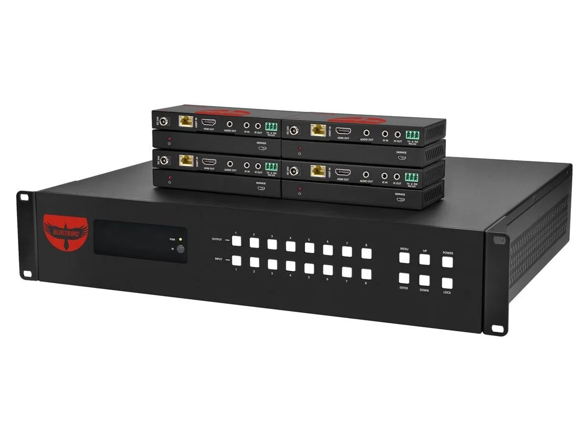 Monoprice Inc. Monoprice Blackbird ProSeries 144568 8x8 HDMI Matrix video switch — product photo
