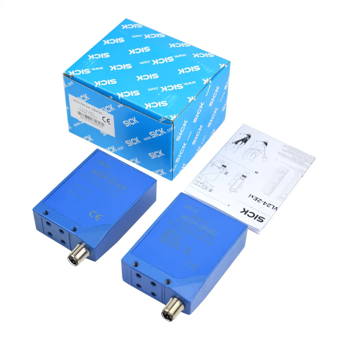 Sick Sick WS/WE24-2B430 Compact Photoelectric Sensor NPN PNP — product photo
