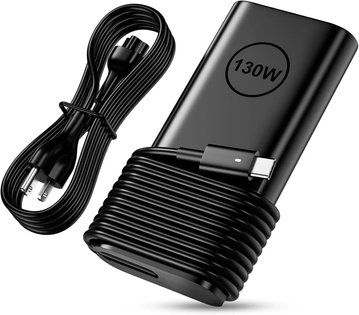 Kenuco Kenuco 130W USB-C Slim Adapter Replacement 7590 9700 5540 3561 3550 5510 5520 7410 — product photo