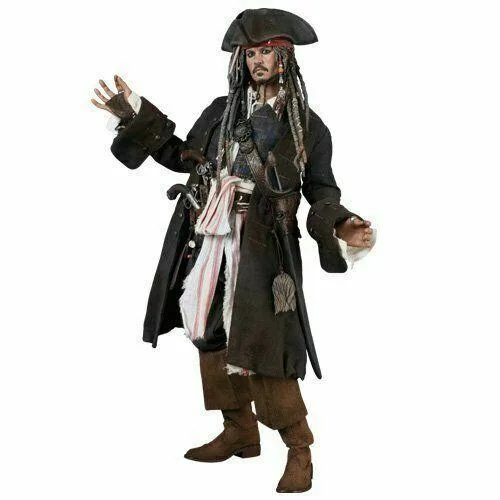 Hot Toys Hot Toys DX06 Pirates of the Caribbean: On Stranger Tides Captain Jack Sparrow 1/6 Collectible — product photo