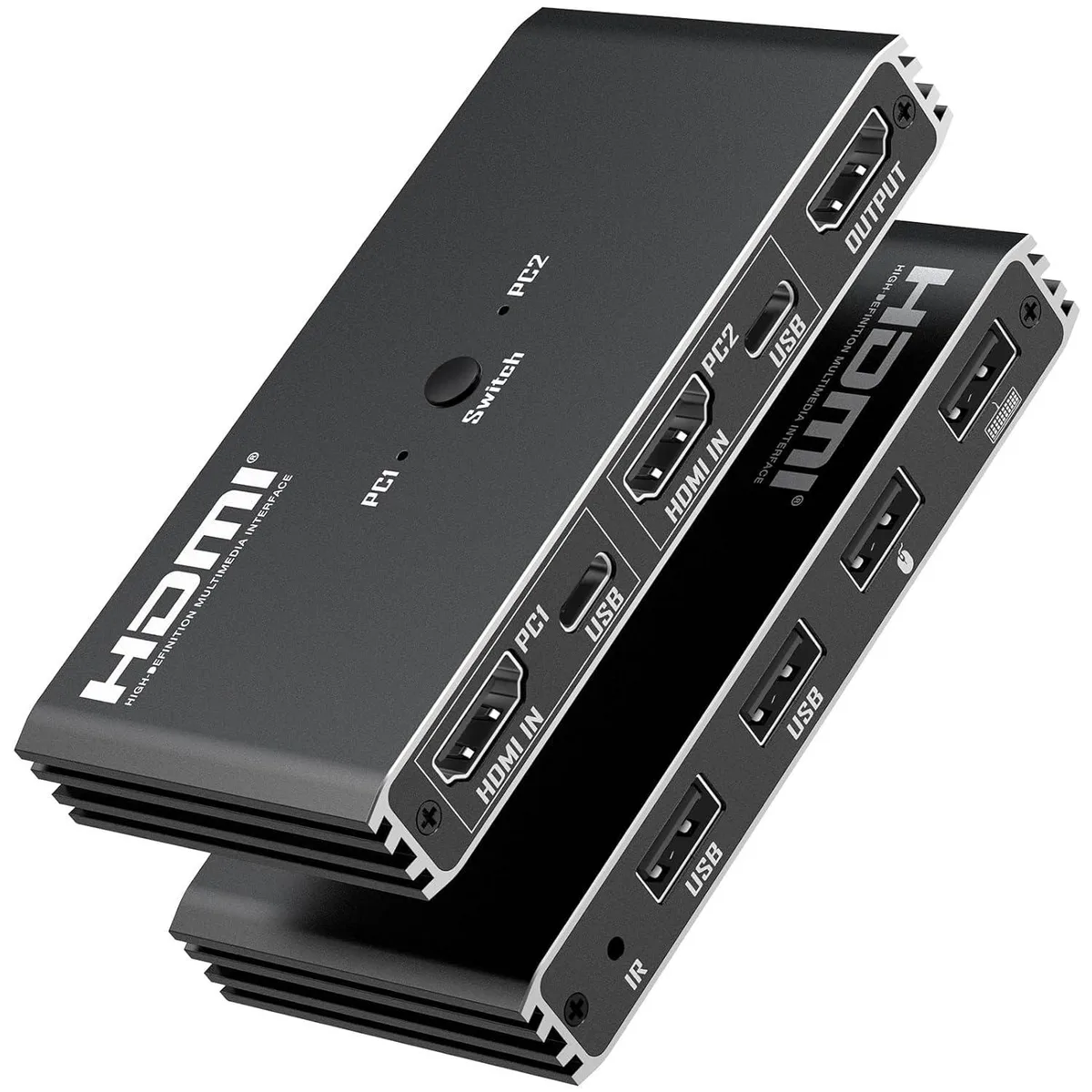 WRIARICH WRIARICH 4K@60Hz 2-Port HDMI KVM Switch with Remote — product photo