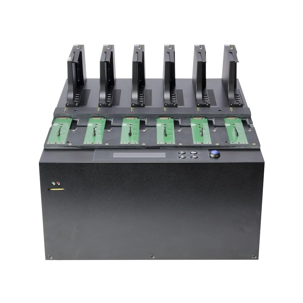 Systor Systor 1 to 5 SATA & NVMe Duplicator 24GB/min — product photo