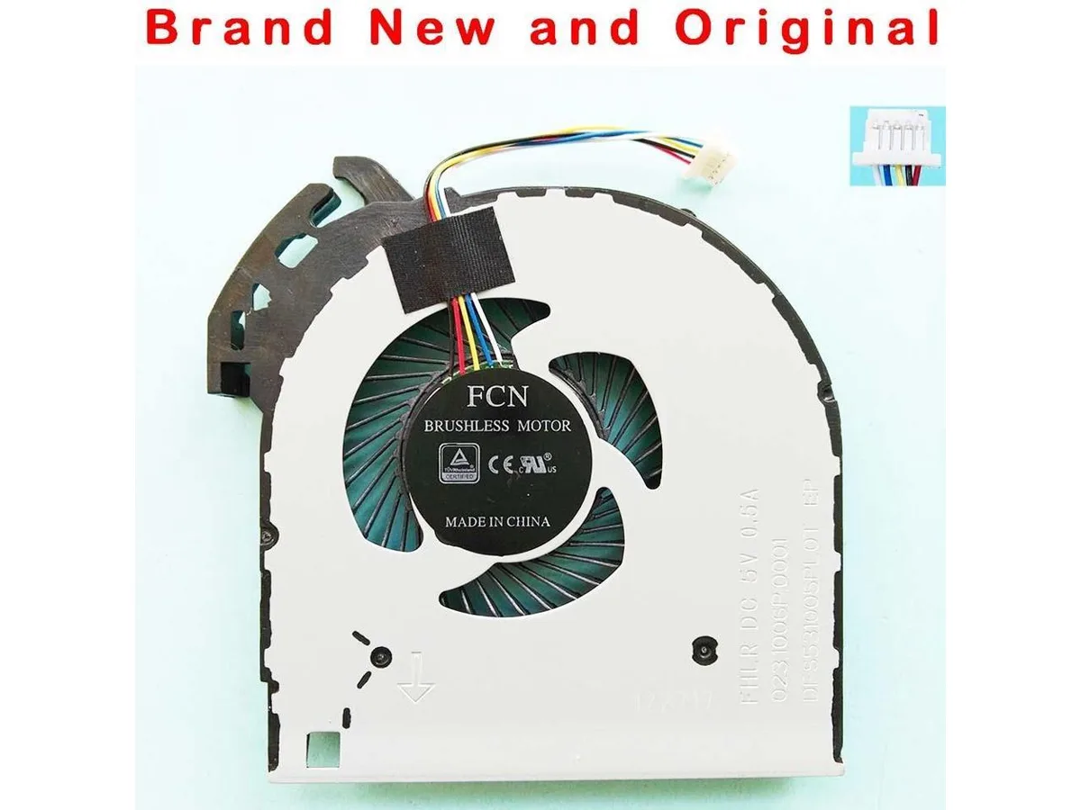 Fans Fans CPU Cooler for Lenovo 110-15 DFS531005PL0T FHLR 5H40M09358 DC5V 0.5A — product photo