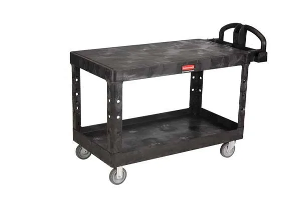 Rubbermaid Rubbermaid FG454500BLA Raised Handle Utility Cart 750 lb 54 in — product photo