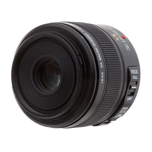 Panasonic Panasonic H-ES045 Leica DG Macro-Elmarit 45mm f/2.8 ASPH. MEGA O.I.S. camera lens — product photo
