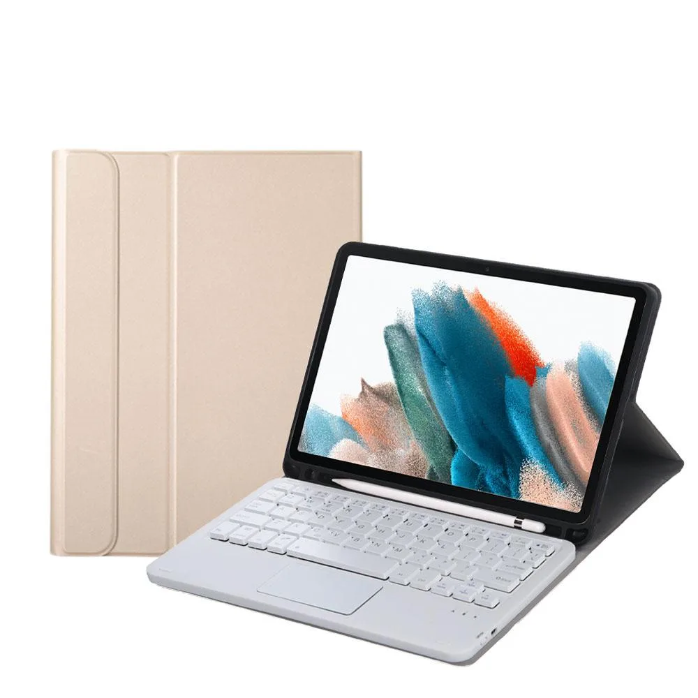 BONAEVER BONAEVER SM-X200/X205/X207 Keyboard Case for Galaxy Tab A8 10.5 2022 Gold — product photo